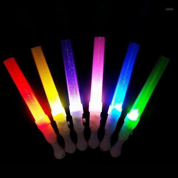 100pcs / Lot Glow Stick LED LED Blitz Magie Zauberstab Licht Zauberstab