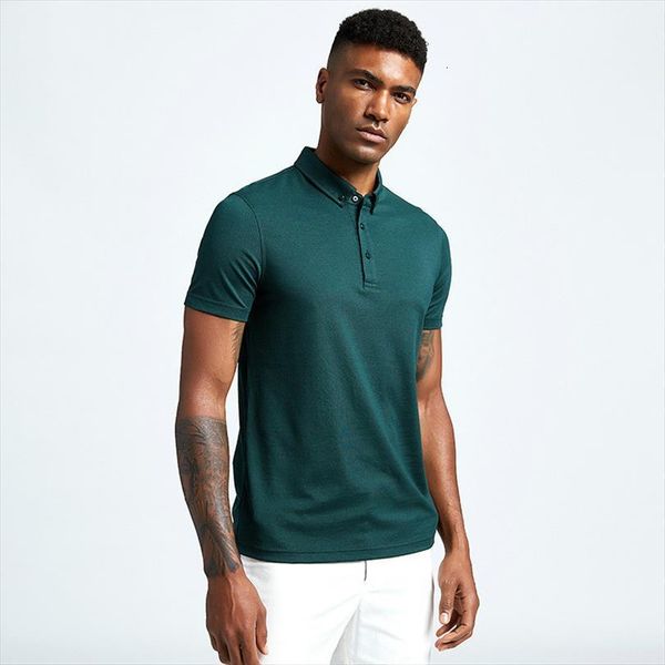 

green shirts short sleeve summer men polos tee shirt boys breathable cotton casual male oversized 3xl, White;black