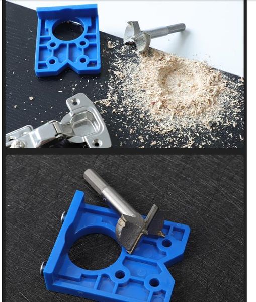 

professional hand tool sets hinge opener, wardrobe drilling tool, furniture door cabinet locator, drill auxiliary tool.