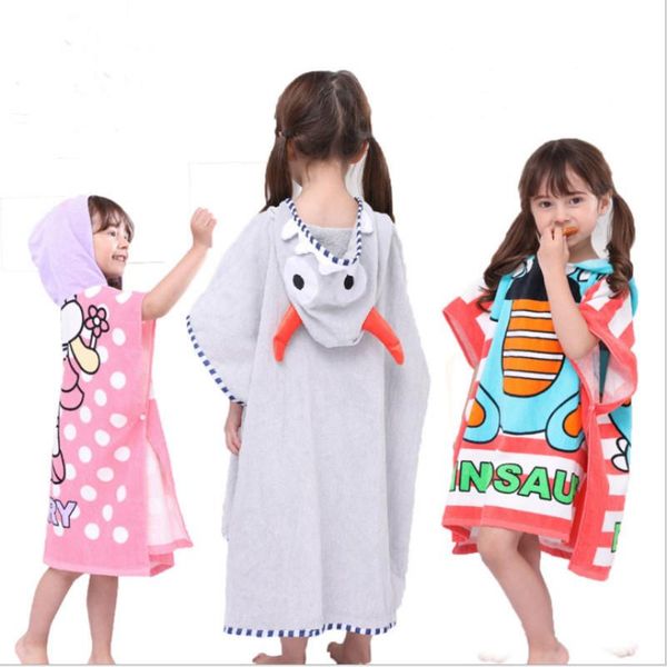 

towel 100% cotton bath 70 x 140 cm 0-9 years old children wearable hooded t805