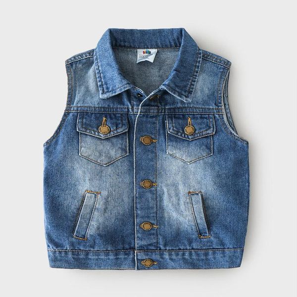 

waistcoat toddler boy vest spring and autumn kids korean casual waistcoats fashion solid pockets denim for baby sleeveless jacket, Camo