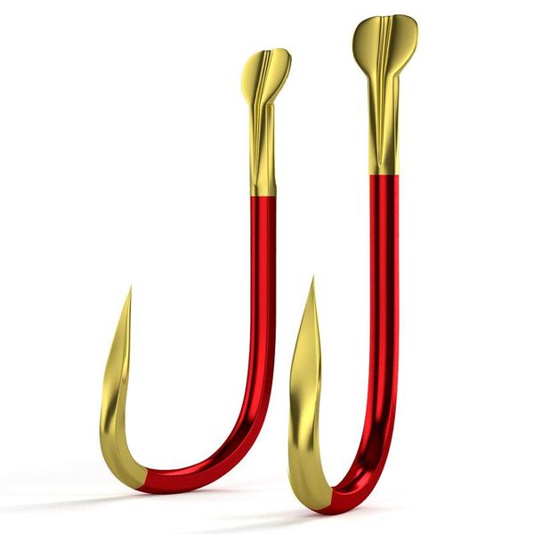 

hook flying fish sleeve hook without barb fishing tackle for fishing big red gold fish