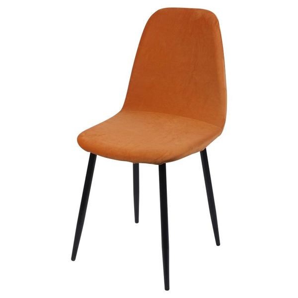 

chair covers velvet fabric short back small size washable removable elastic seat slipcovers stretch for banquet el bar