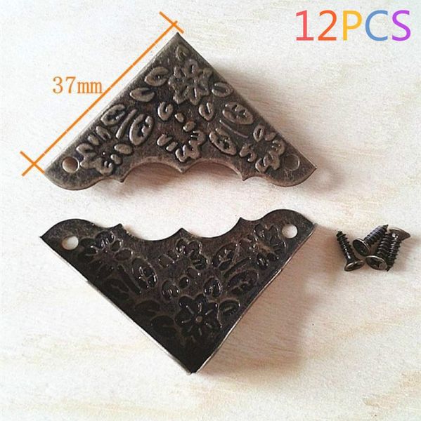 

craft tools 12pcs practical metal bronze book scrapbooking menu folder corner protectors for po diy