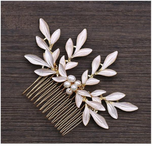 

bridal pearl hair comb wedding accessories rhinestone flower wedding hair comb jewelry wedding hair ornaments bridal h qyltzv, Silver