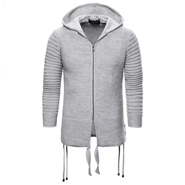 

new 2021 casual long sleeve men korean style slim knitted sweater clothing fkey, White;black