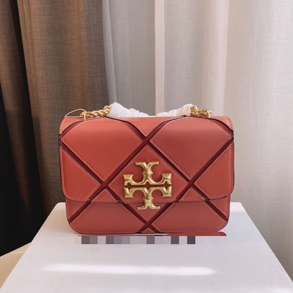 

luxurys designers bag 2021 new small square rhombic chain slung leather women's postman envelope bag ysj