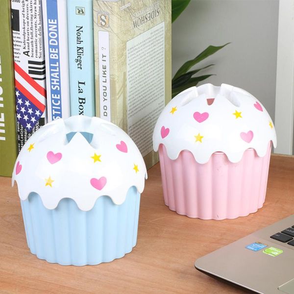 

tissue boxes & napkins box cover, cake ice cream roll paper holder plastic cover for disposable facial tissues, blue, pink