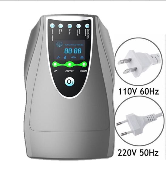 

800mg ozone generator sterilizer air purifier purification fruit vegetables water preparation ozonator us eu plug