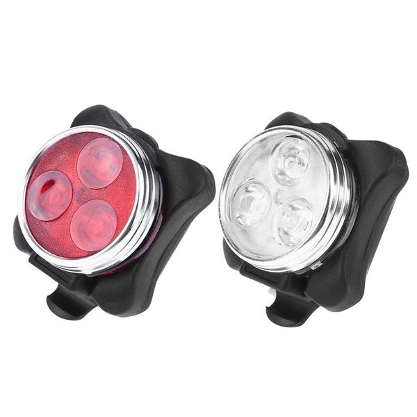 

bicycle headlight usb rechargeable mtb cycling bike lamp with taillight