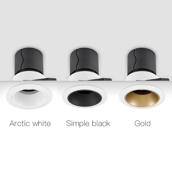 

10pc recessed round adjustable spotlight frame led ceiling spot-light