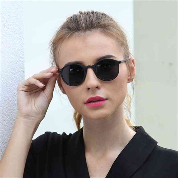 

fashion round polarized sunglasses retro men women driving eyeglasses brand design shades sun glasses uv400 eyewear gafas de sol, White;black
