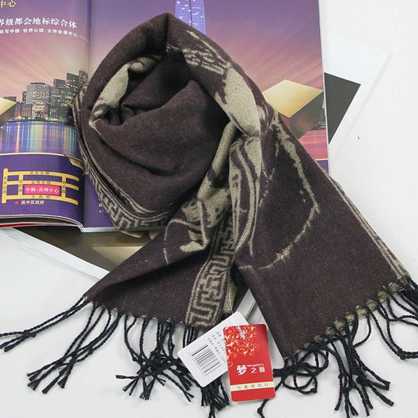 

fashion cashmere men's scarf 100% silk neck, Blue;black