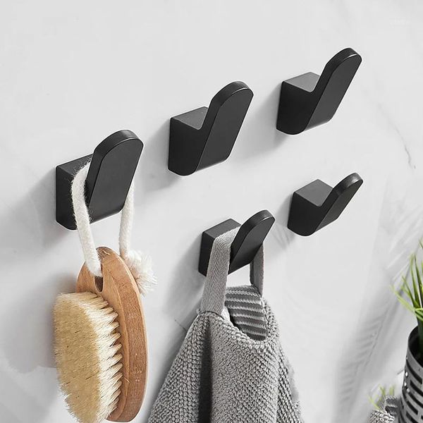 

hooks & rails aluminium alloy clothes bag hanger kitchen storage towel hook for bathroom bath accessories modern wall door