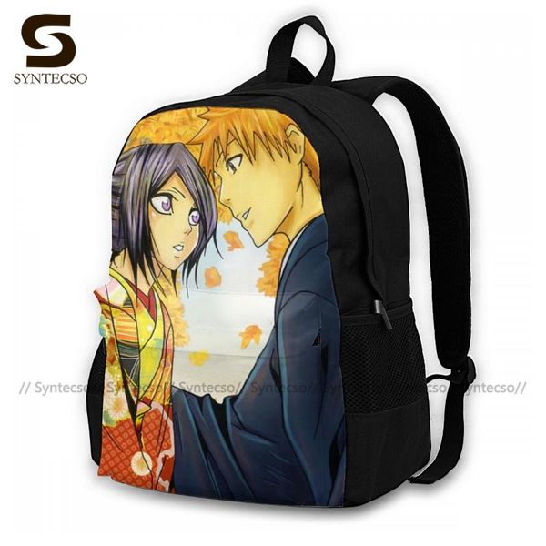 

ichigo backpacks big style polyester backpack back to school woman bags