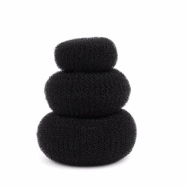 Hair Bun Maker Donut Foam Sponge Hairbands Fácil Anel Big Ring Acessórios para meninas mulheres senhora