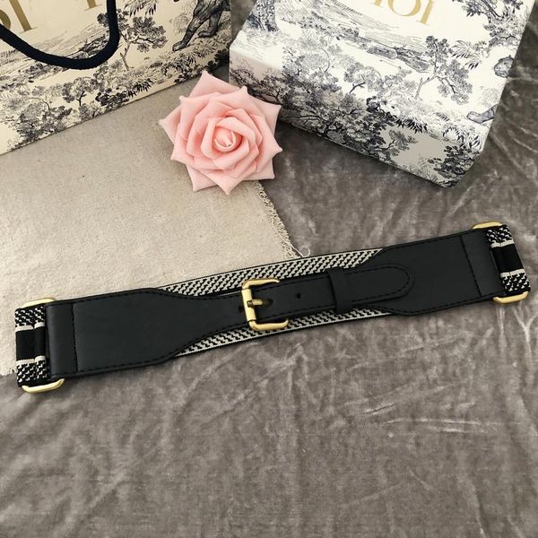 

belts fashion letter elastic waist cover show star same rubber belt coat sweater bundle width, Black;brown