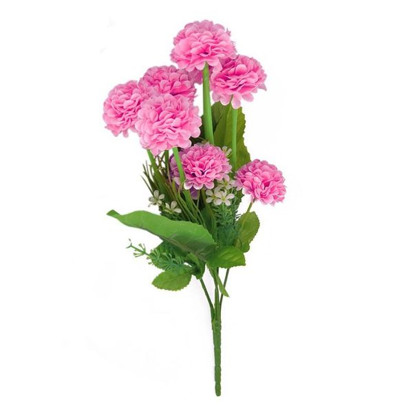

decorative flowers & wreaths wsfs 1 piece simulation artificial hydrangea flower with 9 balls - pink
