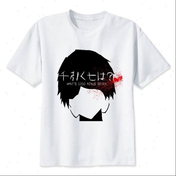 

tokyo ghoul tshirt for women punk style hip hop cool japanese anime print harajuku t shirts women tee streetwear, White