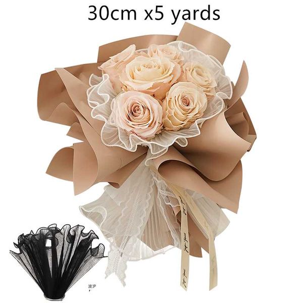 

other arts and crafts diy flower wrapping wave yarn gift packaging material bouquet florist supplies kraft paper wedding party decoration