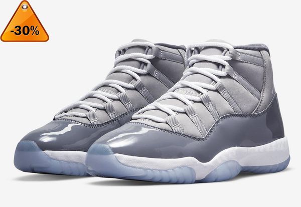 

2023 release authentic cool grey 11 11s outdoor shoes real carbon medium white ct8012 -005 women men retro sports sneakers with original box, Black