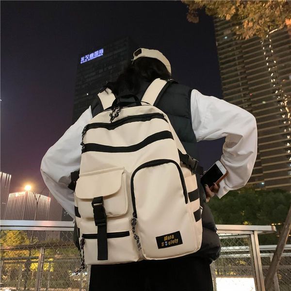 

backpack high school schoolbag female harajuku tooling college student men