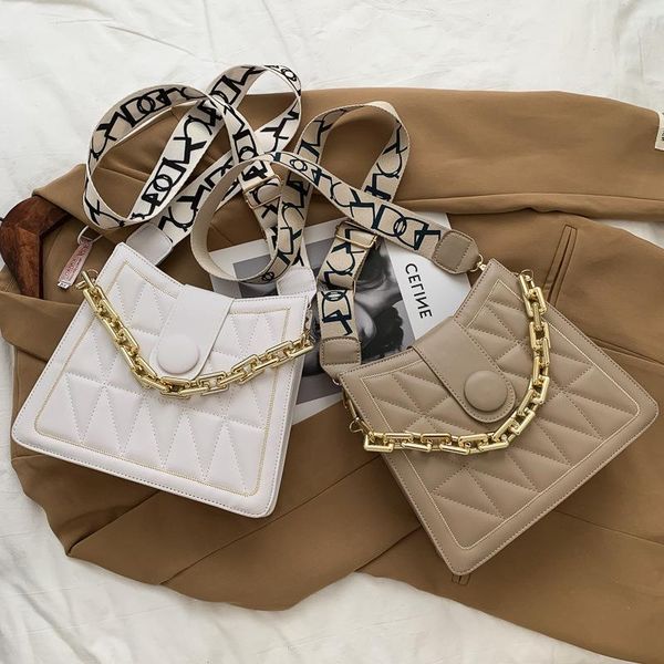 

trendy handbags bag small chain simple winter embroidery fashion all-match autumn one shoulder diagonal new and thread squa 2 jmusw