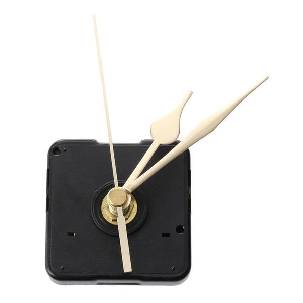 

repair tools & kits quartz movement clock with golden watch needles