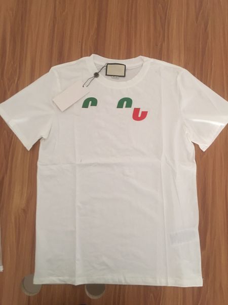 

19ss flash summer t shirts for shirt stylist men tshirts fashions tee made in italy fashion short sleeved letters printed t-shirt women clot, White;black