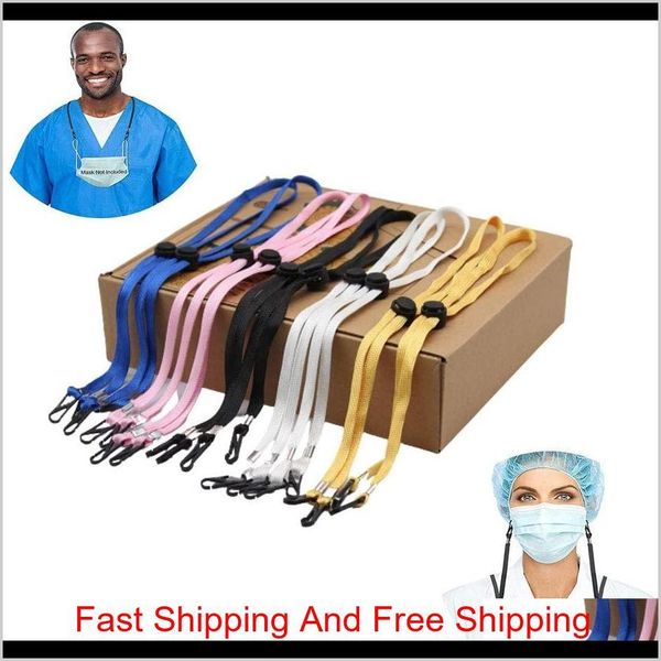 

face mask lanyard adjustable length mask strap handy convenient safety mask holder hanger sanitary masks strap ex qyldou garden2010