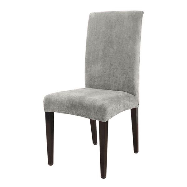 

elastic removable slipcovers thick plush chair cover weddings banquet l folding chair covering
