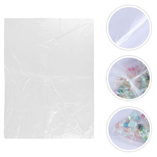 

storage bags 200pcs clear trash garbage disposable rubbish for home