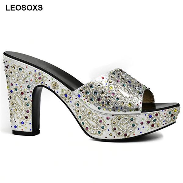 

dress shoes latest ladies decorated with rhinestone african parties for women nigerian italian party, Black