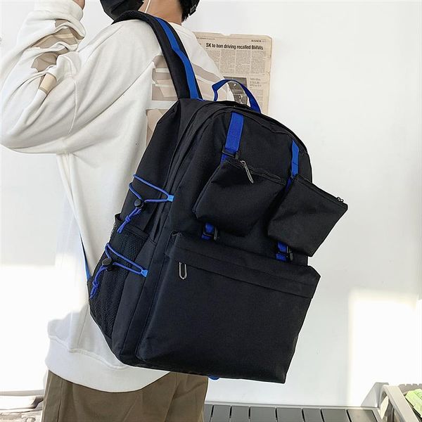 

original aizatly school bag large capacity college student computer travel bag high school student backpack street cargo