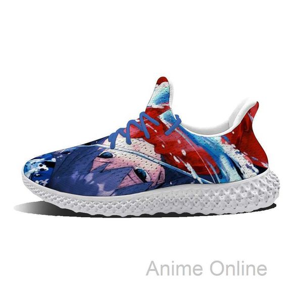 

spring tomioka giyuu anime pattern outdoor lace-up shoes
