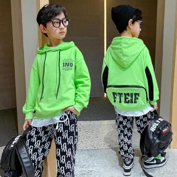 

hop children's spring suit for boys, hip new jacket, handsome in spring, 12 years old, White