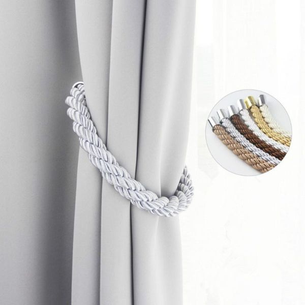 

home curtain tie-backs magnetic curtain tieback buckle holder window strap