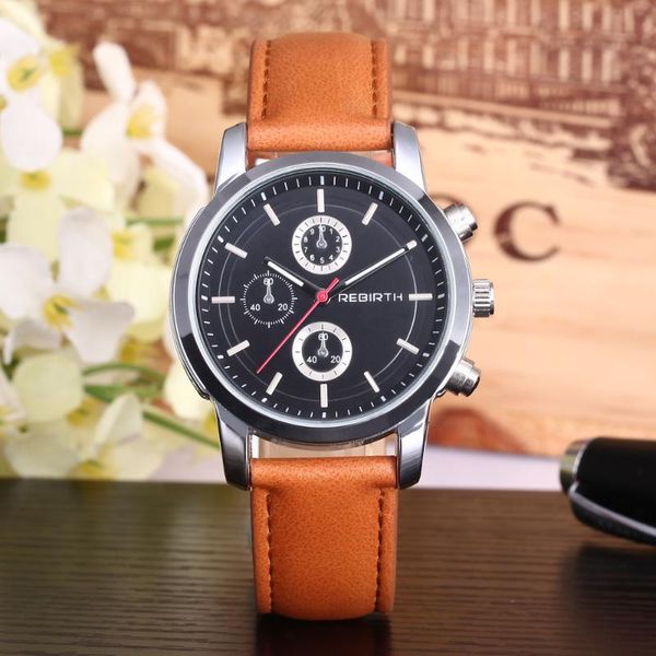

wristwatches women watch fashion student cool couple's clock bracelet man watches relojes para mujer hodinky xfcs, Slivery;brown