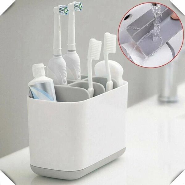 

toothbrush holders electric holder large bathroom caddy storage organizer bath rack accessories