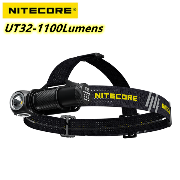 

headlamps nitecore ut32 headlamp with cree xp-i_2 v6 led dual-sources 1100lm 6 lighting modes waterproof torch for night run