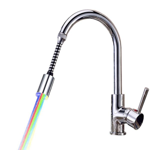 

other faucets, showers & accs hydropower multicolor fastflashing led faucet aerator without battery