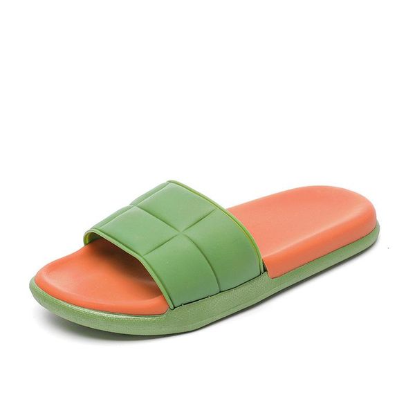 

slippers summer fashion round toe slides outdoor beach shoes for women, Black