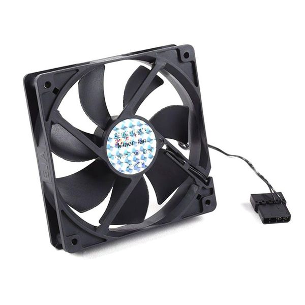 

fans & coolings 120mm 3000rpm fan cooling 12cm dc 12v 500v chassis workstation cabinet radiator server pc cooler accessories