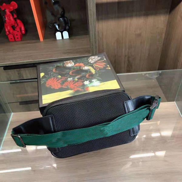 2021 Novos Homens Clássicos Cintura Bolsa Homens Unisex Ombro Sacos Saco Bag Peito Impressão Vintage de Alta Qualidade Mochilhas Fanny Packs Bolsas