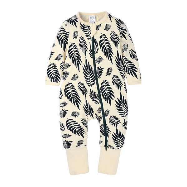 

jumpsuits 0-3 year baby boys girl cotton romper fashion printing long-sleeved zipper born spring autumn quality even body climb clothes, Blue