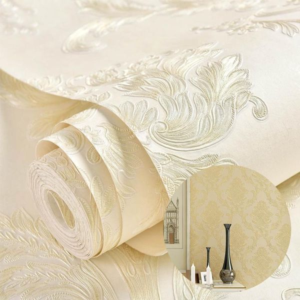 

wallpapers e8ff 3d embossed flower mural wallpaper peel & stick floral living room self adhesive compatible with bedroom walls