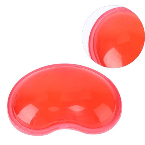 

mouse pads & wrist rests fashion heart silicon pad clear wristband for deskcomputer mousepad keyboard support cushion (