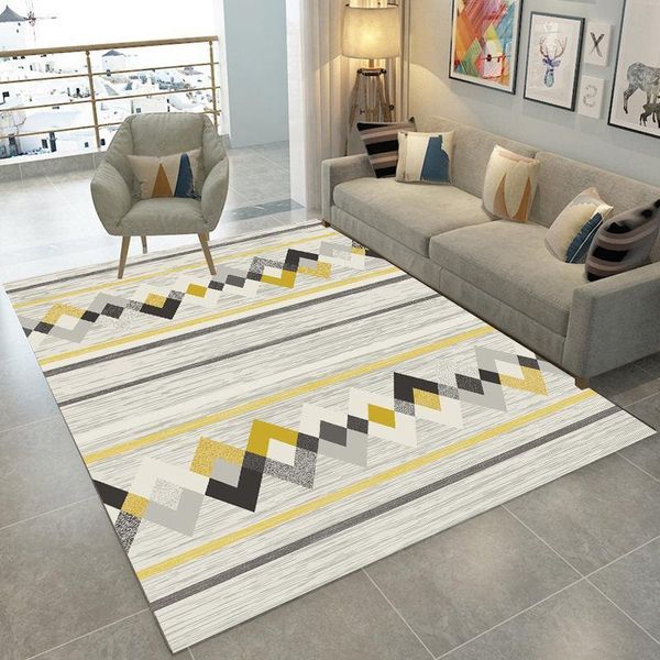 

geometric european style carpet big size home mat modern living room carpet 6mm thicken parlor rugs art decor tapis