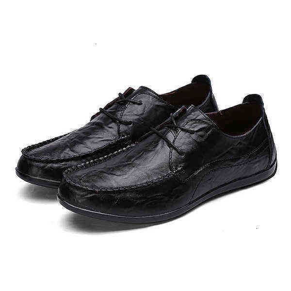 

tangzuo shoes 1509 four seasons leather , batch , 38-44 standard yards, two layers of, Black