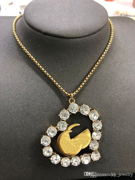 

the new 2021 ms man necklace high-end designer pendant necklace23, Silver